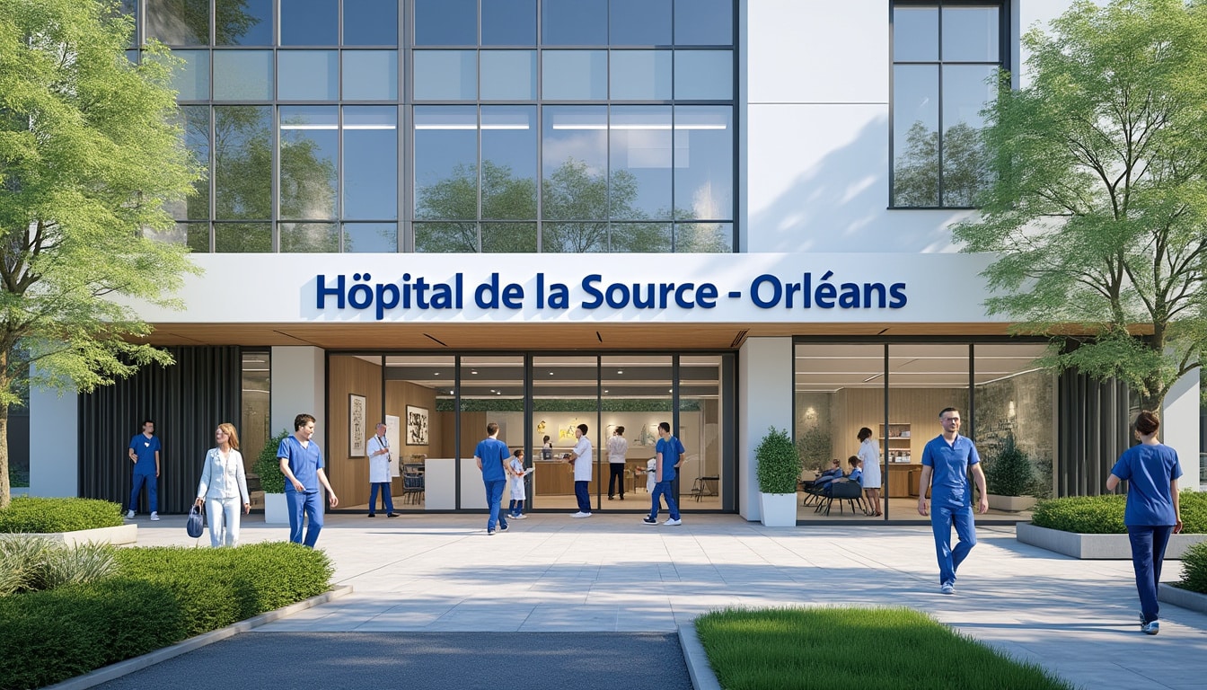 trouvez les coordonnées et les informations pour prendre un rendez-vous à l'hôpital de la source à orléans facilement et rapidement.